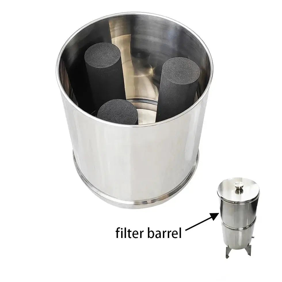 304 stainless steel zero gravity no electricity water filtration system outdoor camping - FushionX Techflex
