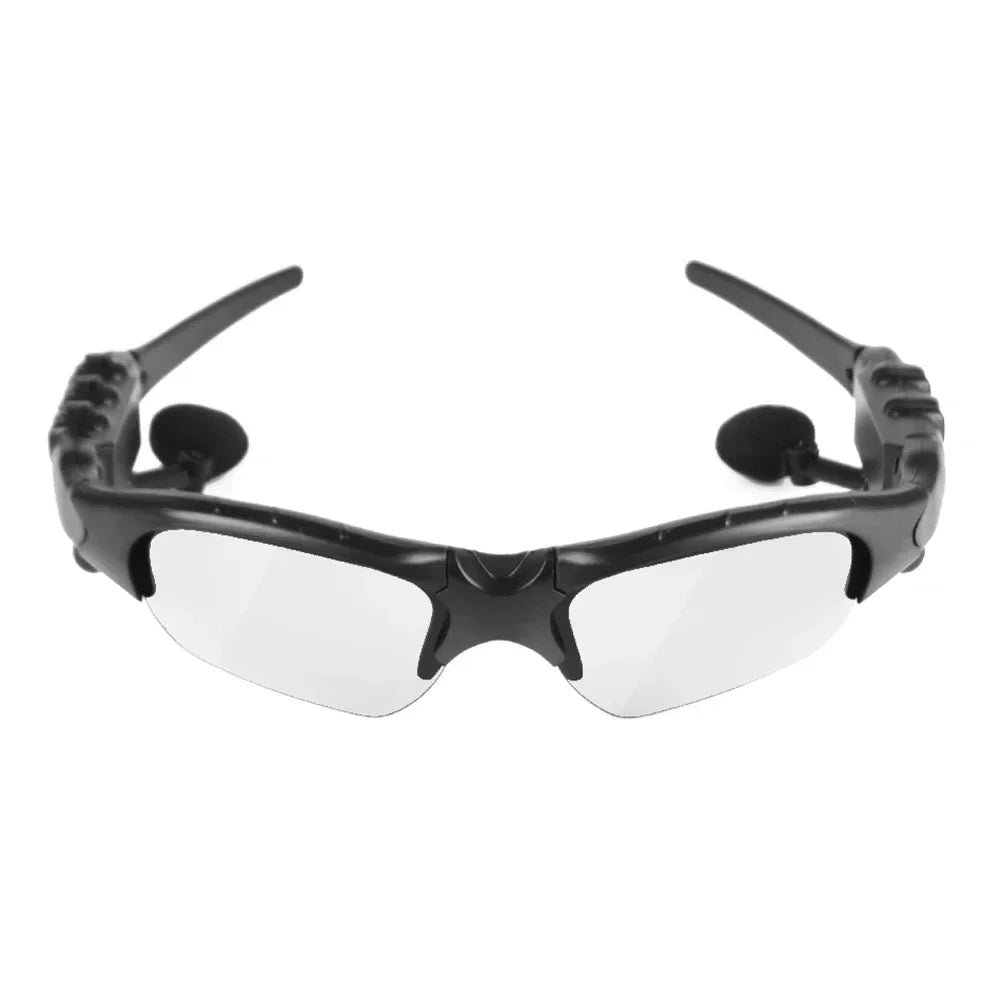 5.0 Stereo Earphones Wireless Headset with Mic Smart Glasses Sunglasses for Driving Cycling Sports Noise Reduction Headphones - FushionX Techflex