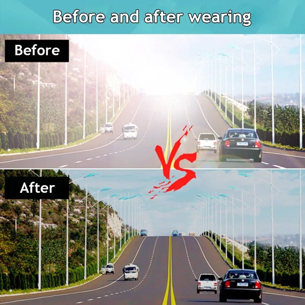 5.0 Stereo Earphones Wireless Headset with Mic Smart Glasses Sunglasses for Driving Cycling Sports Noise Reduction Headphones - FushionX Techflex