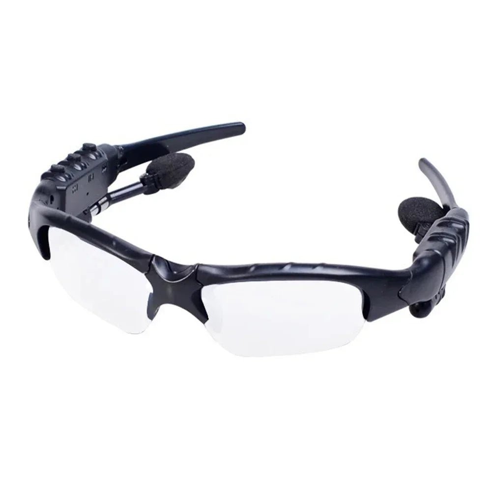 5.0 Stereo Earphones Wireless Headset with Mic Smart Glasses Sunglasses for Driving Cycling Sports Noise Reduction Headphones - FushionX Techflex