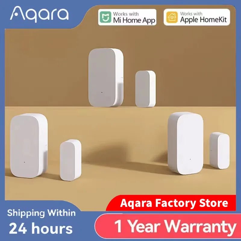 Aqara Door Window Sensor Zigbee Wireless Connection Alarm Smart Mini Door Sensor Work With Aqara Gateway Mi Home HomeKit APP - FushionX Techflex