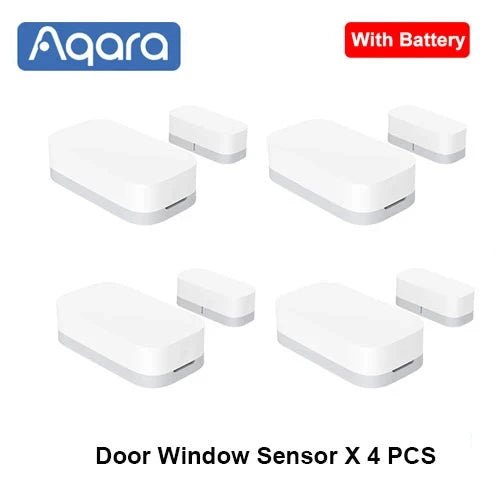 Aqara Door Window Sensor Zigbee Wireless Connection Alarm Smart Mini Door Sensor Work With Aqara Gateway Mi Home HomeKit APP - FushionX Techflex