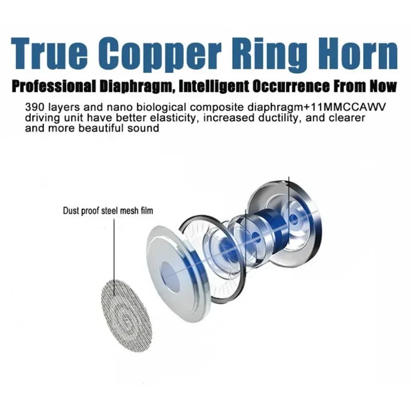 Bluetooth 5.3 Headphone TWS Wireless Ear Hook Earphone HiFi Stereo Noise Reduction Headset Waterproof Earbud for Huawi Xiami - FushionX Techflex