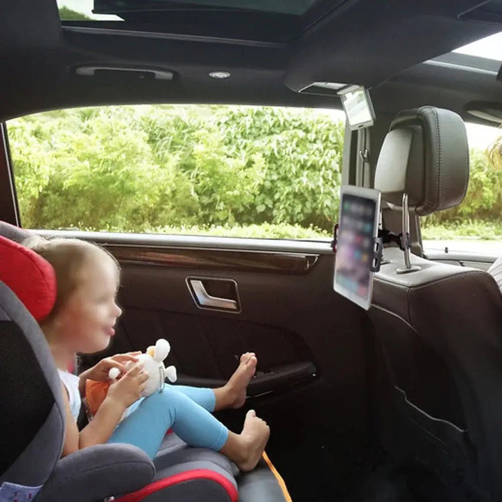 Car 360 Rotation Car Headrest Bracket Smart Phone Stand Seat Back Mobile iPad Mount Holder - FushionX Techflex