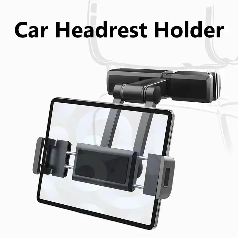 Car Backseat Phone Holder Tablet Ipad Phone Mount Smartphone Holder Travel Road Trip Essentials for Kids Fits 4.7 - 12.9" Devices - FushionX Techflex