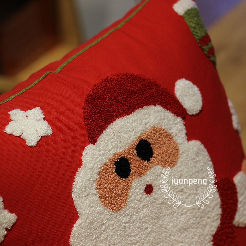 Christmas Gift New Year Cute Cartoon Office Cushion Throw Pillowcase - FushionX Techflex