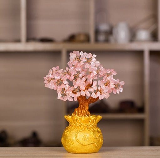 Crystal Lucky Tree Money Bag Tree Money Tree Creative Fashion Home Decoration Desktop Decoration - FushionX Techflex