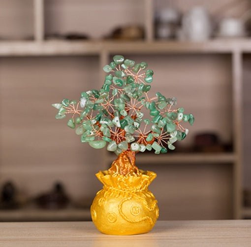 Crystal Lucky Tree Money Bag Tree Money Tree Creative Fashion Home Decoration Desktop Decoration - FushionX Techflex