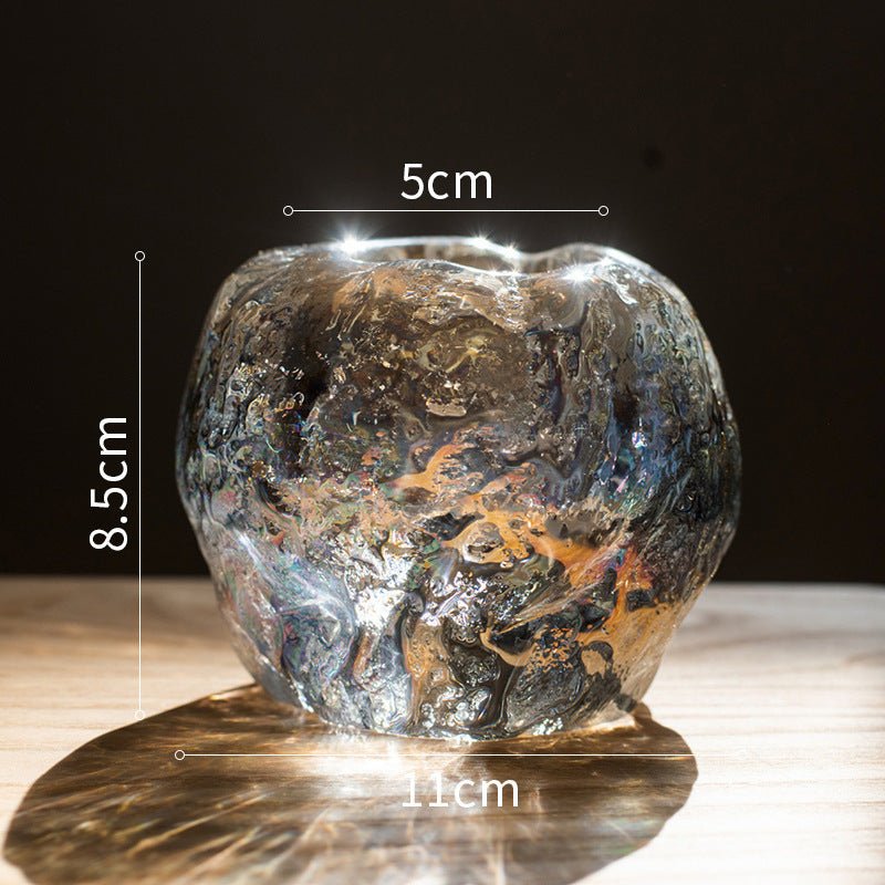 Decorative Tabletop Ornaments Glass Romantic Candle Light Cup - FushionX Techflex