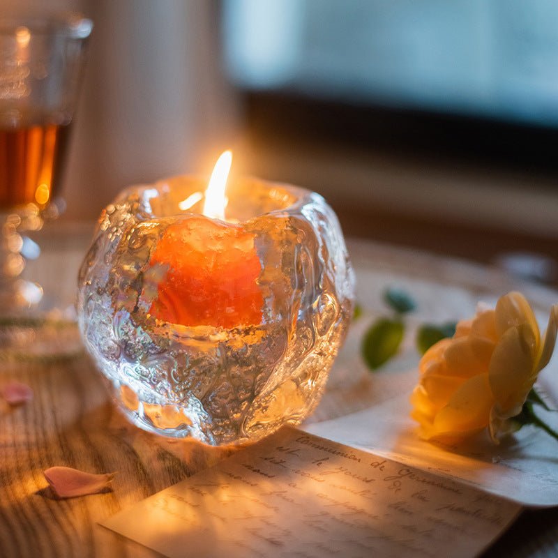 Decorative Tabletop Ornaments Glass Romantic Candle Light Cup - FushionX Techflex