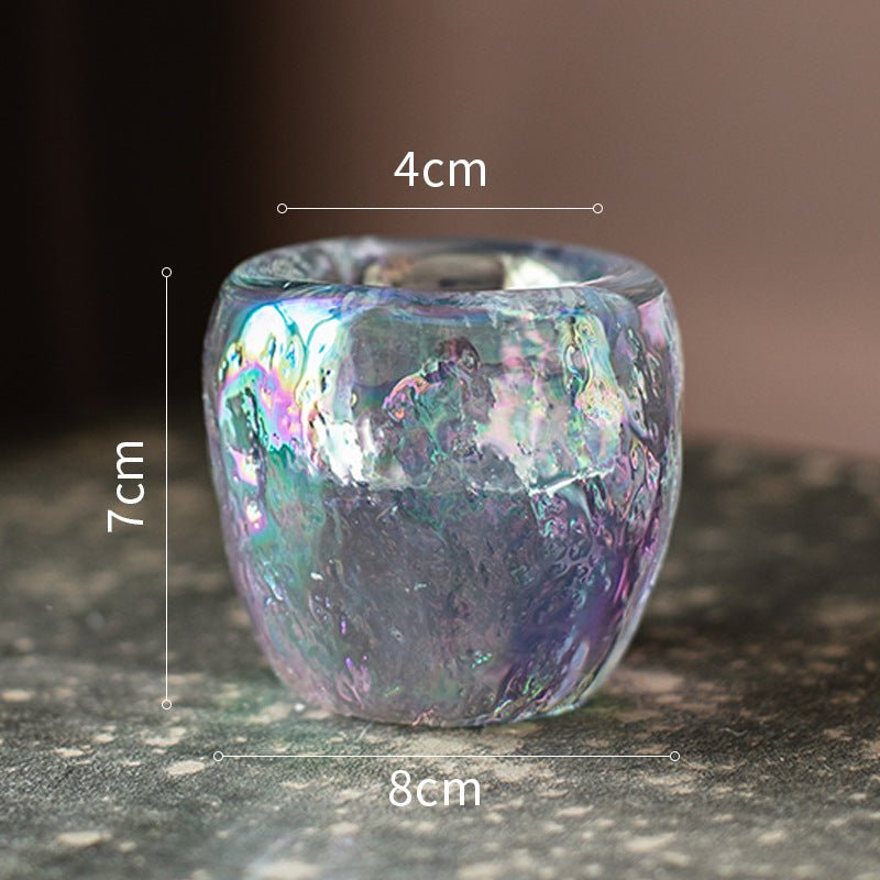 Decorative Tabletop Ornaments Glass Romantic Candle Light Cup - FushionX Techflex