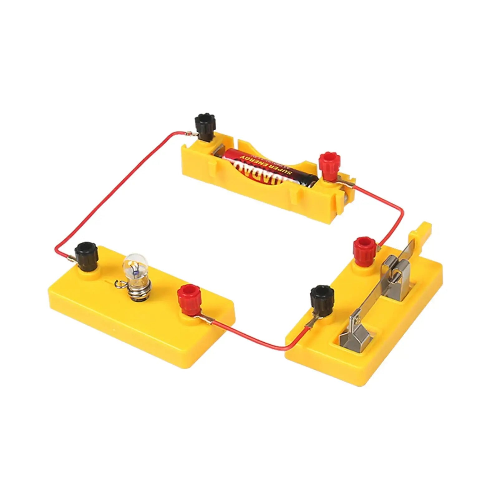 DIY Basic Circuit Electricity Learning Kit Physics Educational Toys For Children STEM Experiment - FushionX Techflex