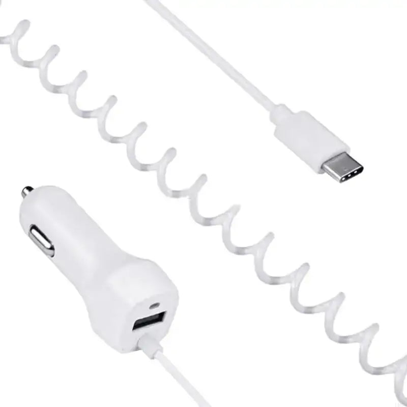 E65E Essential Car Smartphones Laptop Tablets Charger With Type C And Addtional USB Port - FushionX Techflex