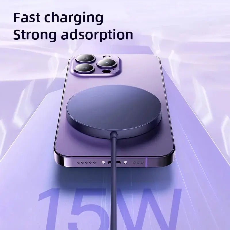 For Apple Magnetic Wireless Charger For iPhone 15 14 13 12 11 Pro Max XS USB - C - FushionX Techflex