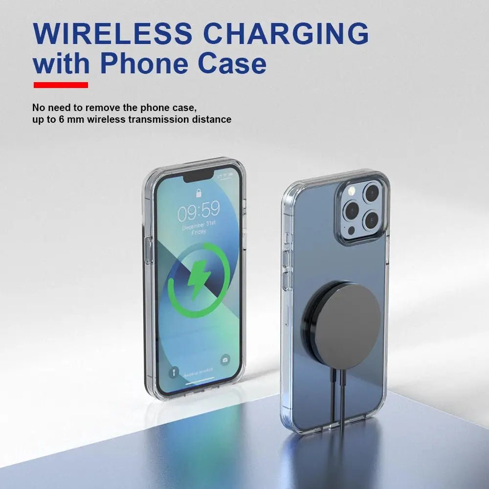 For Apple Magnetic Wireless Charger For iPhone 15 14 13 12 11 Pro Max XS USB - C - FushionX Techflex