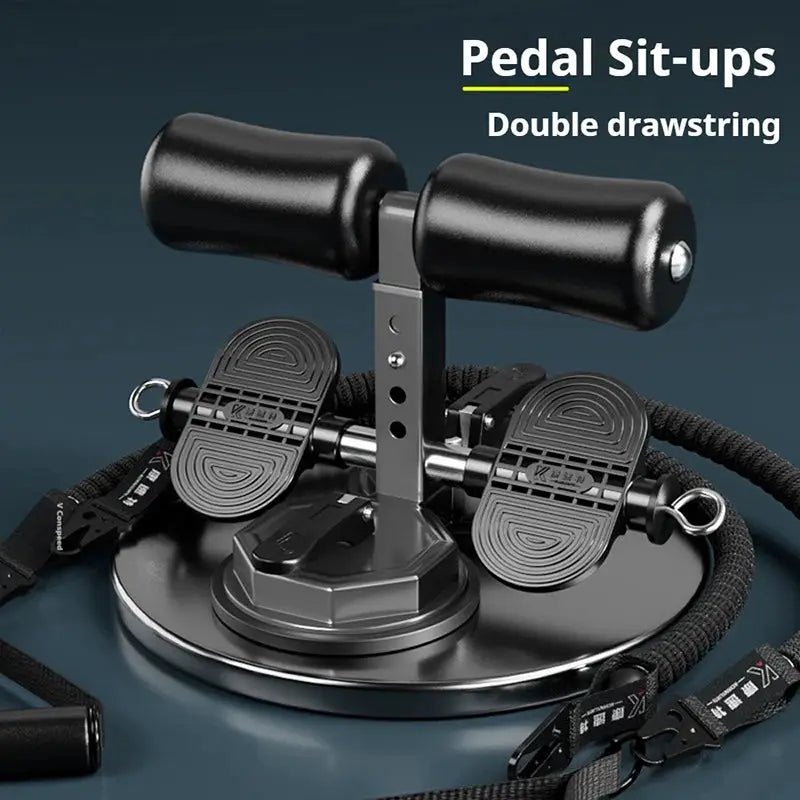 Gym Equipment Double suction cup sit up assist Assistant Exercised Abdomen Arms Stomach Thighs Legs Home Fitness - FushionX Techflex