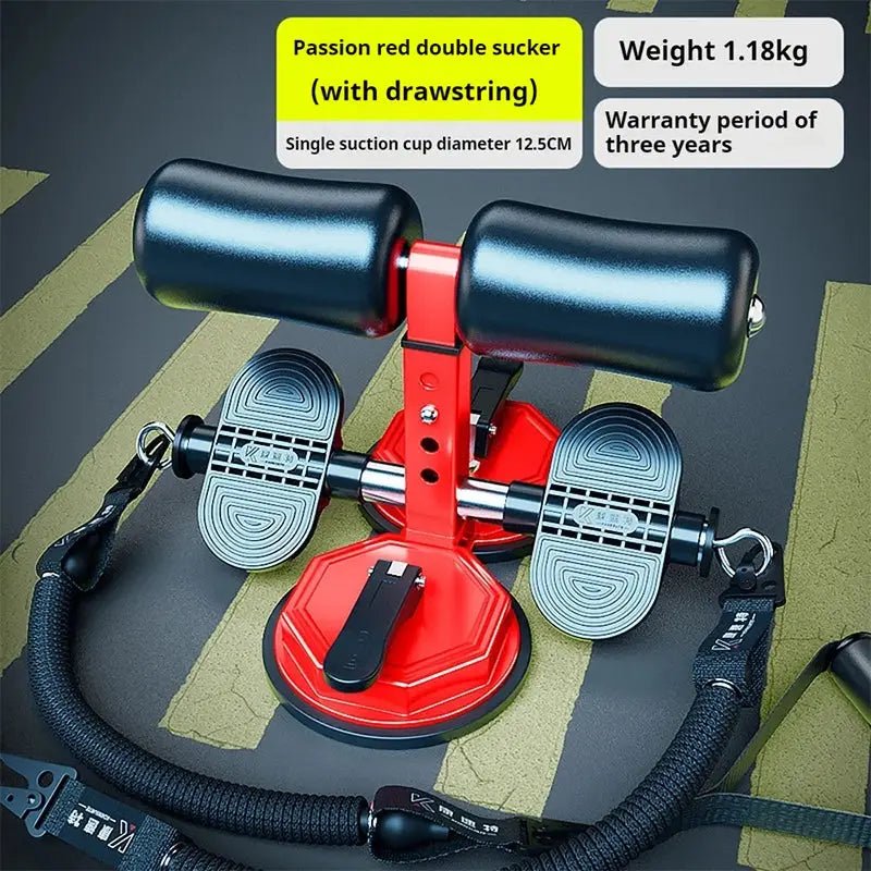 Gym Equipment Double suction cup sit up assist Assistant Exercised Abdomen Arms Stomach Thighs Legs Home Fitness - FushionX Techflex