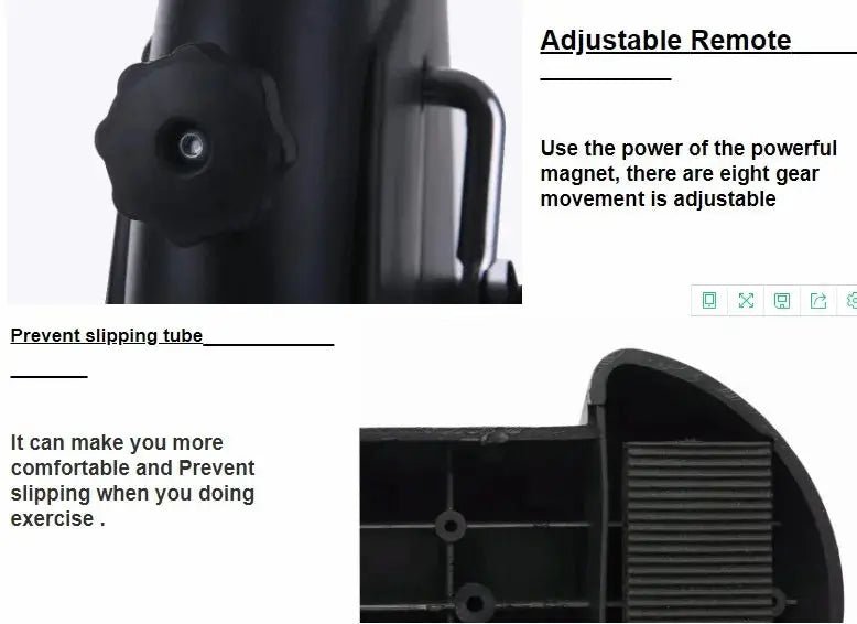 Home gym equipment exercise bike elliptical bike exercise spining air bike Health recovery pedal - FushionX Techflex