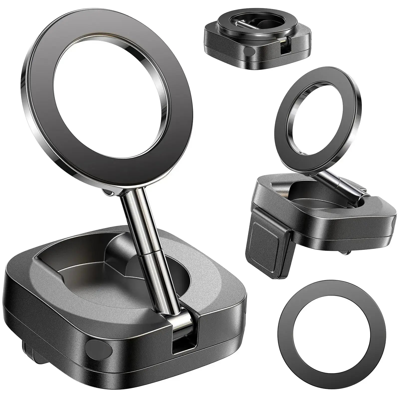 LISEN for MagSafe Car Mount 360 Degrees Phone Holder Universal Smartphone Stands Car Rack Dashboard - FushionX Techflex