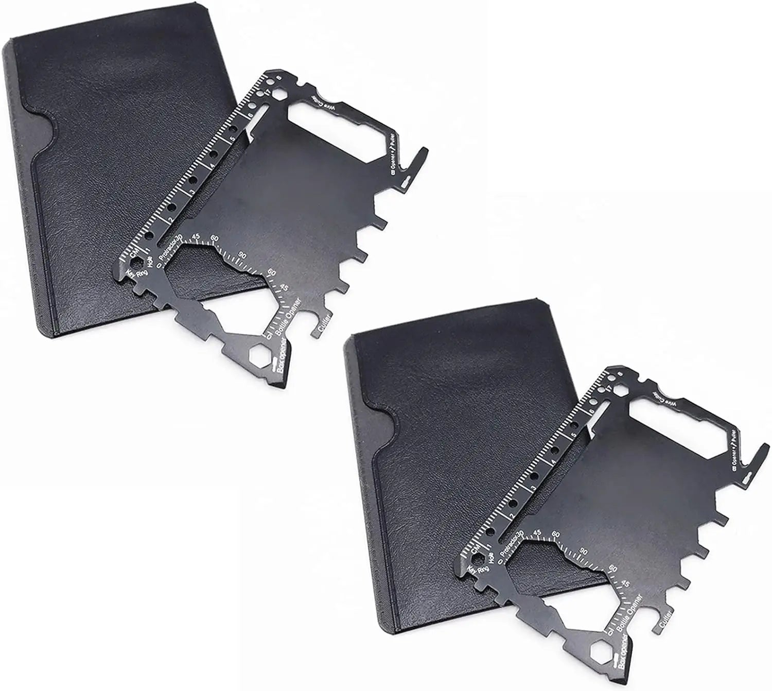 Multi Tool 46 in 1 Credit Card Size Outdoor Camping Survival Accessories Multipurpose Gear Gadget Tools for Man Portable - FushionX Techflex