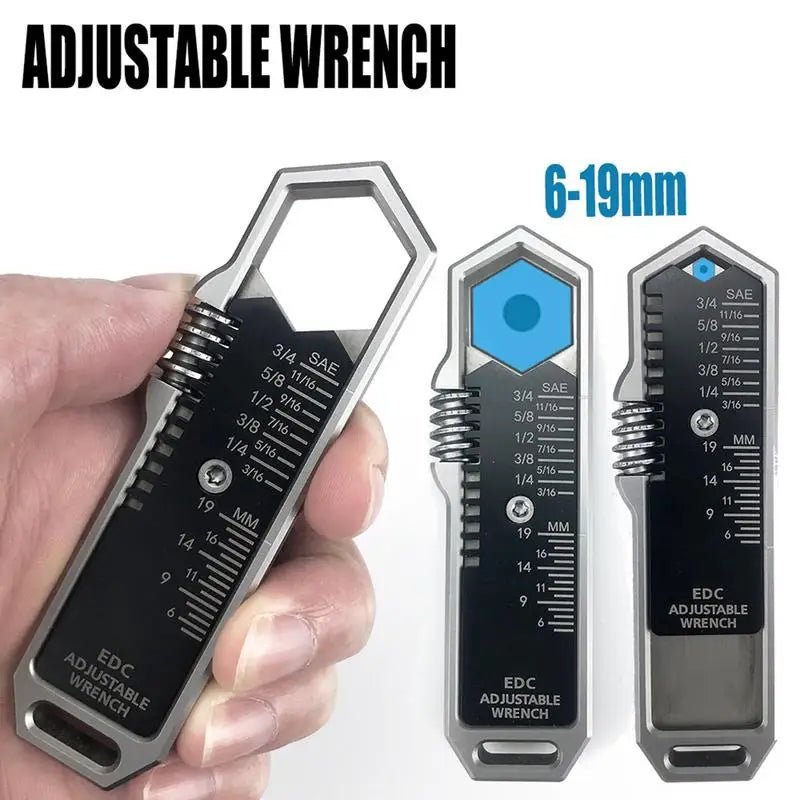 Multitool Pocket Tools Portable Multi Wrench Ergonomic Design Space - Saving Pocket Tools For Outdoor Explorers Enthusiasts - FushionX Techflex