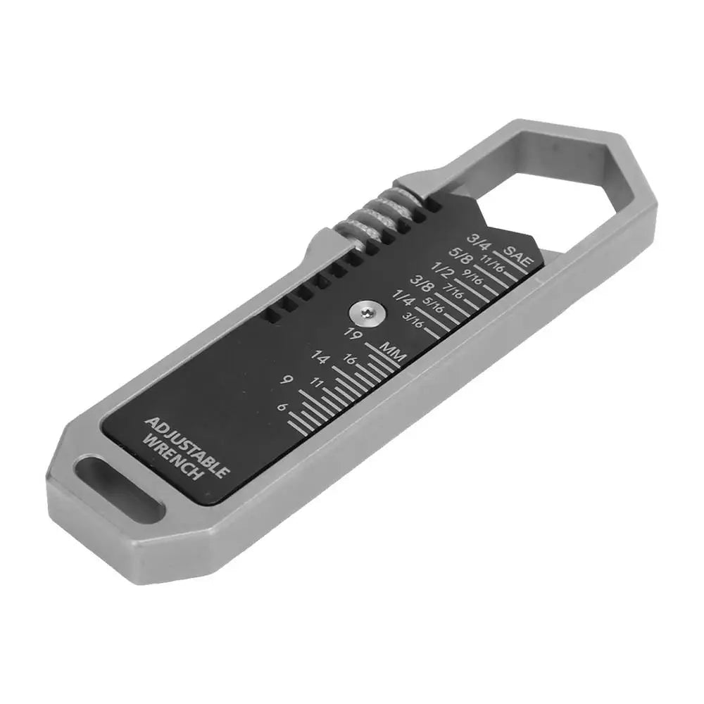 Multitool Pocket Tools Portable Multi Wrench Ergonomic Design Space - Saving Pocket Tools For Outdoor Explorers Enthusiasts - FushionX Techflex