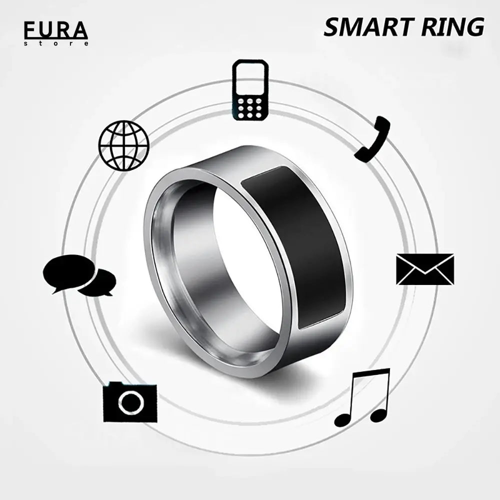 New waterproof multi - functional wearable smart ring Smart accessory NFC Smart Ring - FushionX Techflex
