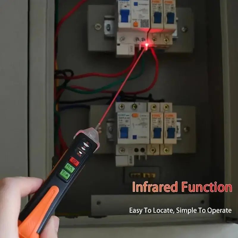 NJTY Non - Contact Voltage Tester 12 - 1000V AC Voltage Checker Pen Smart Circuit Inspection Tool - FushionX Techflex