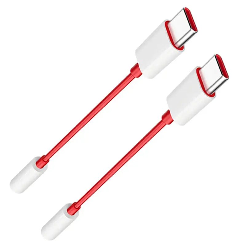 Original Oneplus 10 9 8 7T Pro 7 9R 8T Nord 2 5G USB Type C To 3 5MM Headphone - FushionX Techflex