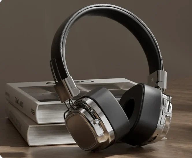 Retro High Beauty Trendy Marshall Head Mounted Bluetooth Earphones Wireless High Sound Quality Mobile Universal - FushionX Techflex