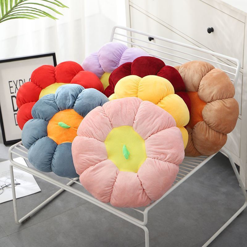 Soft Pumpkin Pad Car Throw Pillow Office Cushion - FushionX Techflex