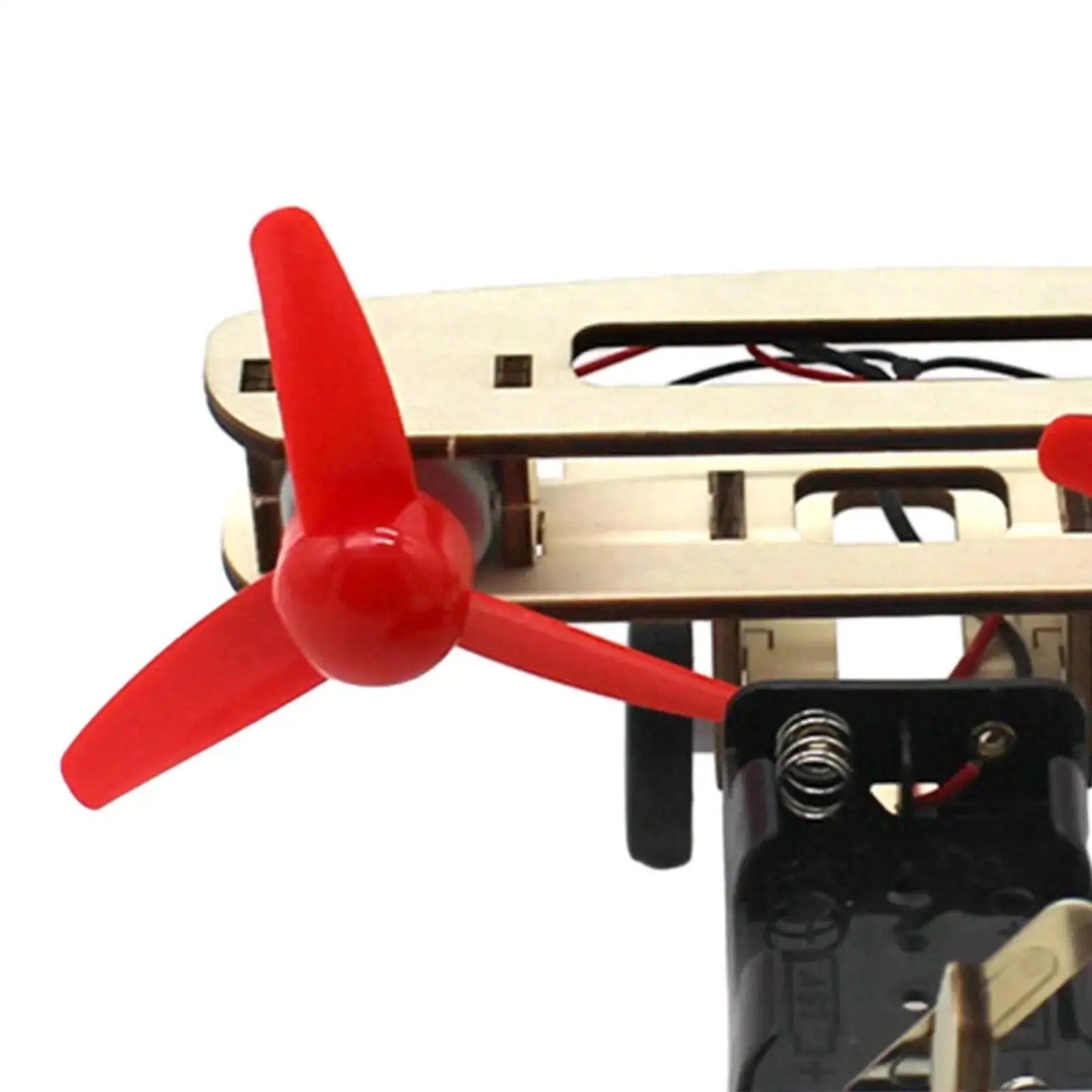 Wind Power Aircraft Electricity Model Fun Physical Scientific Experiment Set for Girls Boys Kids - FushionX Techflex