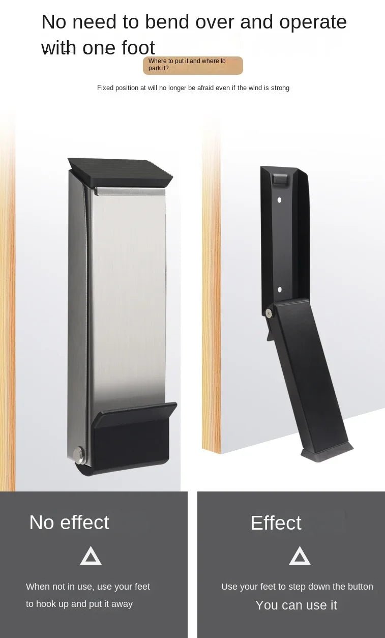 2024 Door Stopper Door - entry Windproof Stopper Door Stopper Anti - collision Safety Door Stoppers Home MagnetDoor Stapper - FushionX Techflex