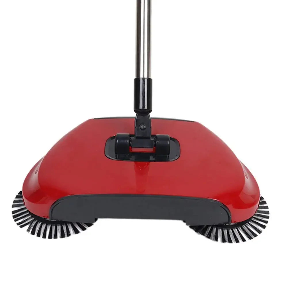 Household Hand Sweeping Machine Without Electricity 360 Degree Rotating,Automatic Cleaning Push Sweeper Broom