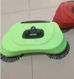 Household Hand Sweeping Machine Without Electricity 360 Degree Rotating,Automatic Cleaning Push Sweeper Broom