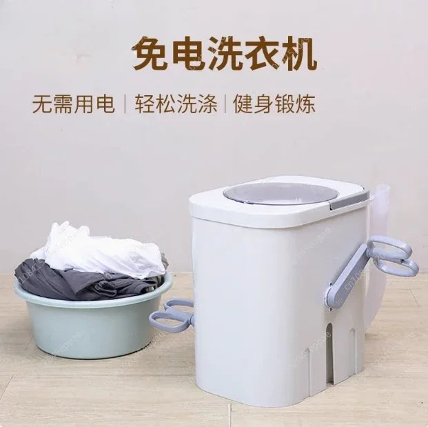 10S Manual Washing Machine Student Dormitory Hand-cranked Household