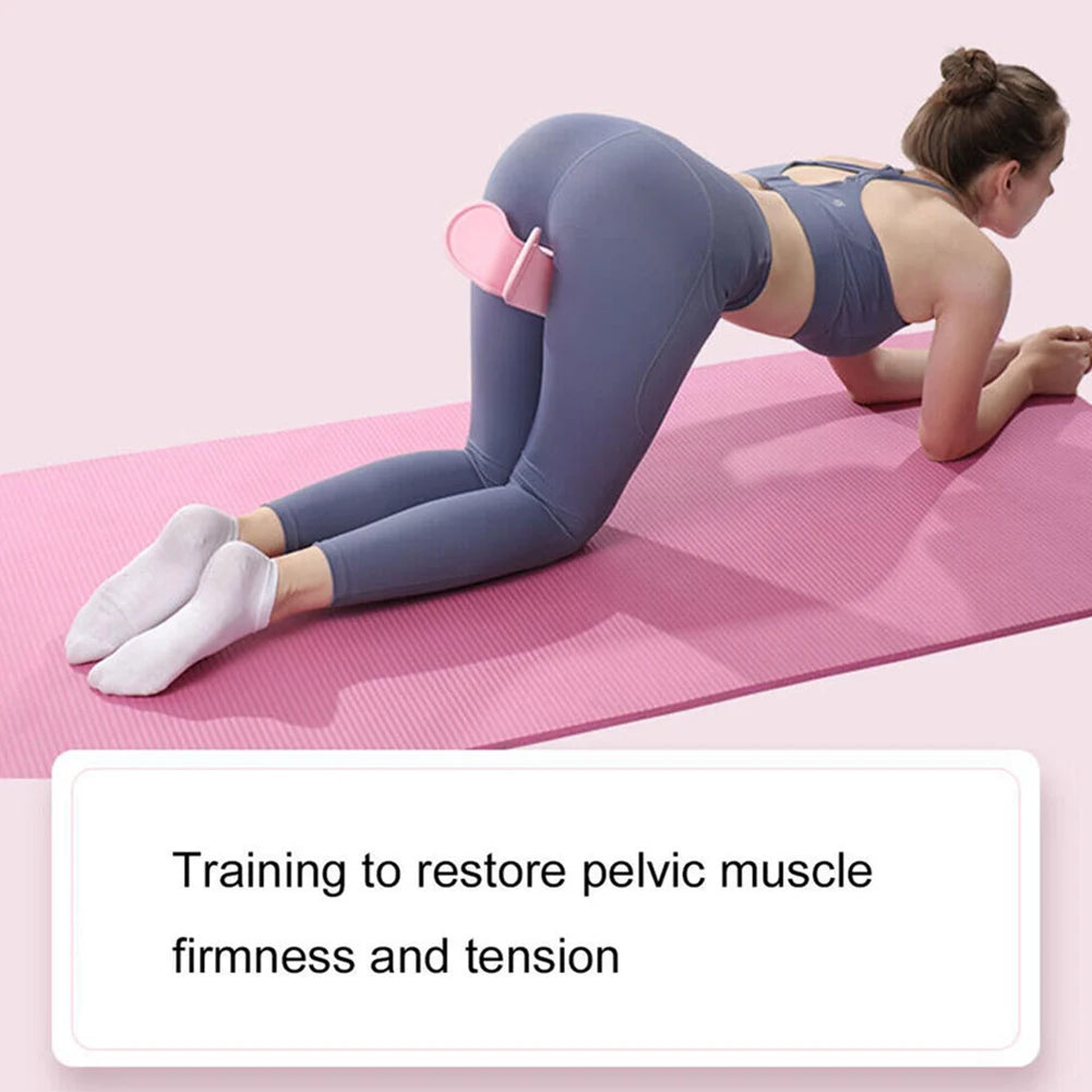 Plastic Butt Muscle Clamp Portable Pelvic Floor Muscle Training Tool For Home Gym