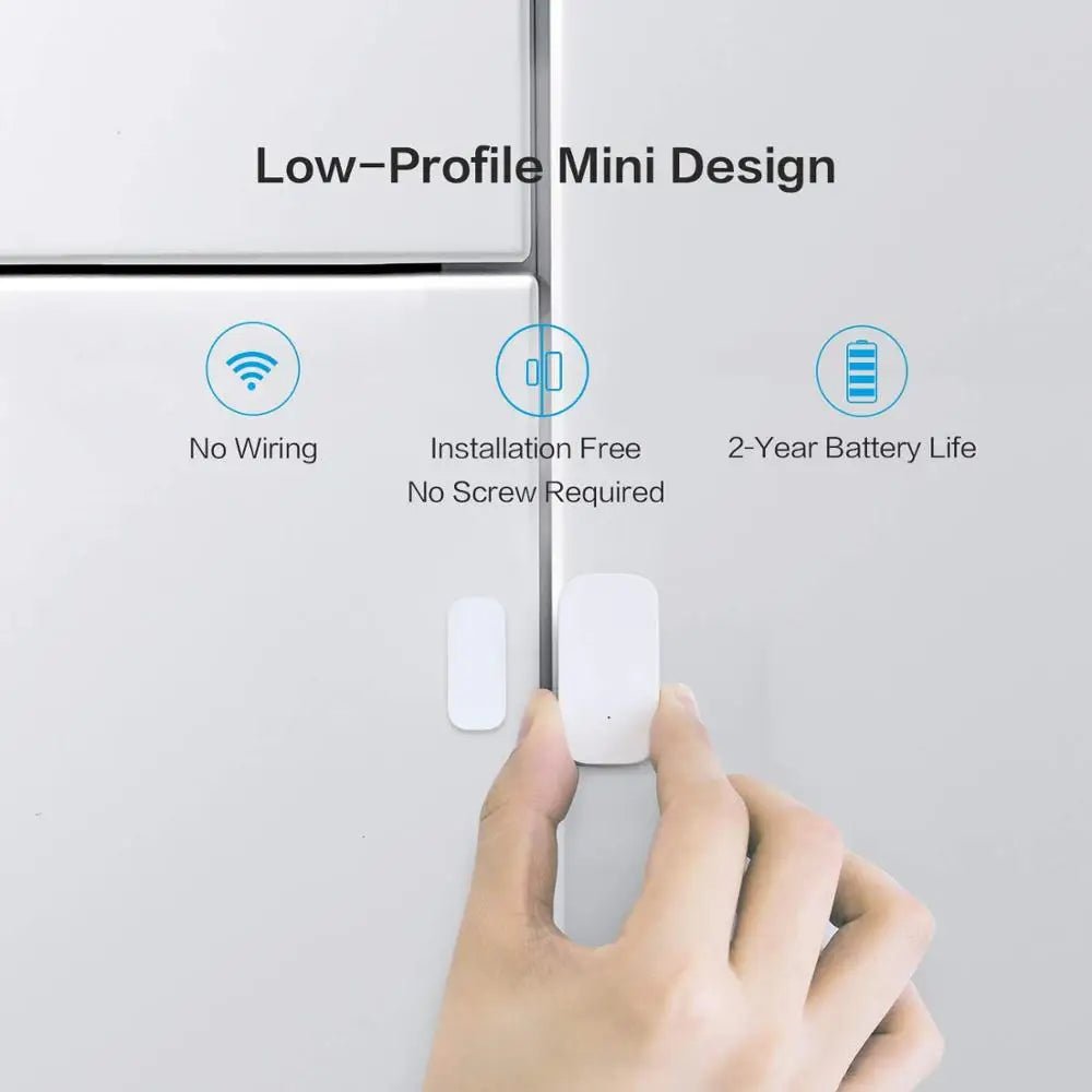 Aqara Door Window Sensor Zigbee Wireless Connection Alarm Smart Mini Door Sensor Work With Aqara Gateway Mi Home HomeKit APP - FushionX Techflex