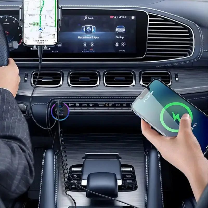 Car Charger Adapter Fast Charging PD 30W Type - C Adapter Block With Night Vision Design - FushionX Techflex
