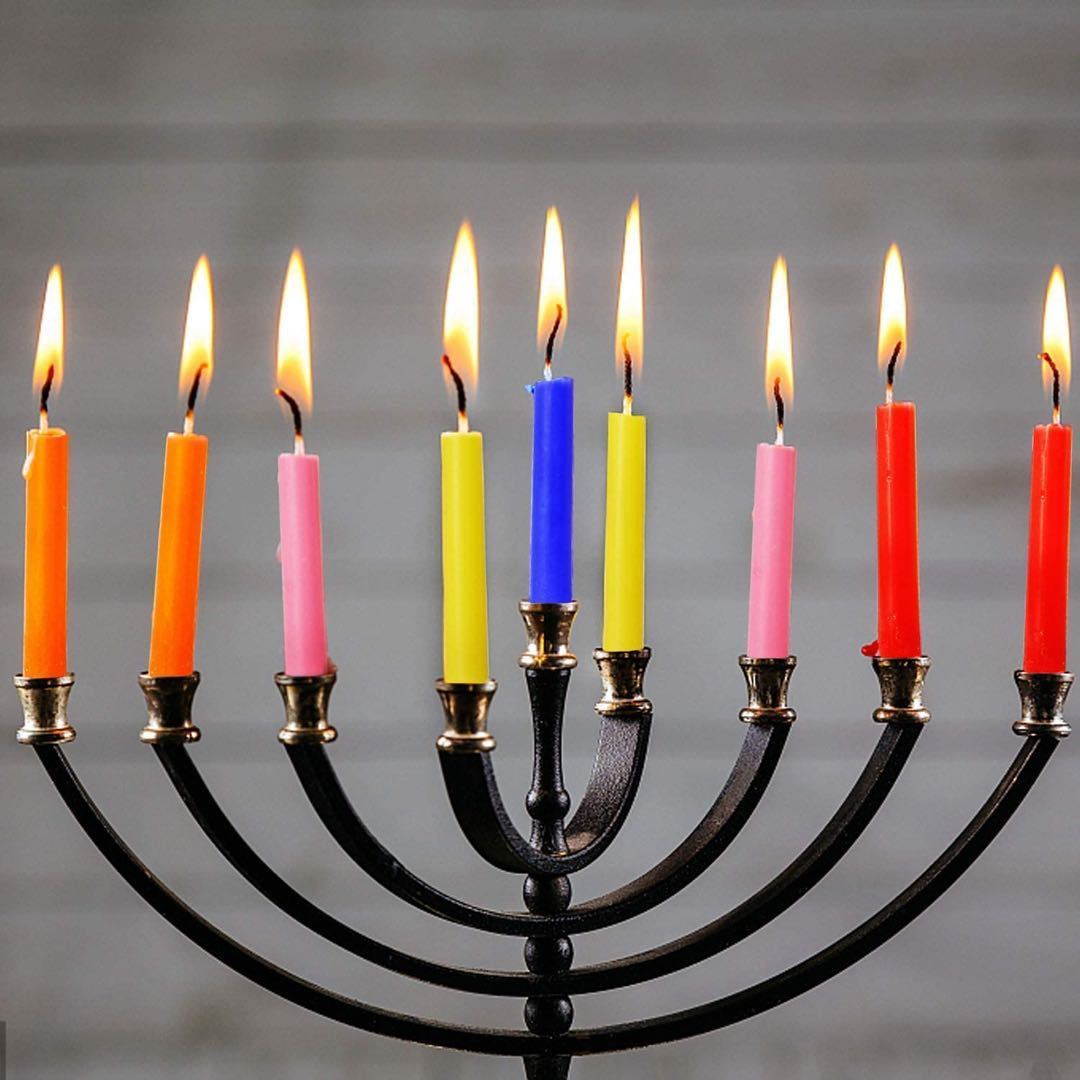 Christmas 100 Colorful Birthday Candles Smokeless And Tasteless Pole Candle - FushionX Techflex