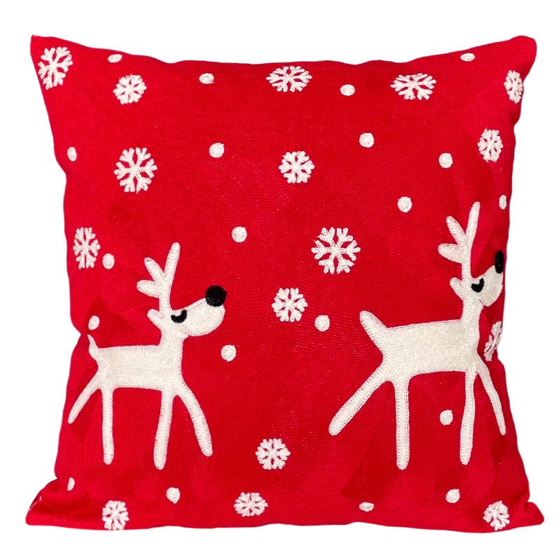Christmas Gift New Year Cute Cartoon Office Cushion Throw Pillowcase - FushionX Techflex