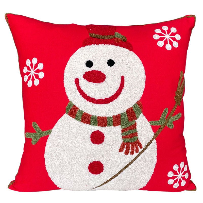 Christmas Gift New Year Cute Cartoon Office Cushion Throw Pillowcase - FushionX Techflex