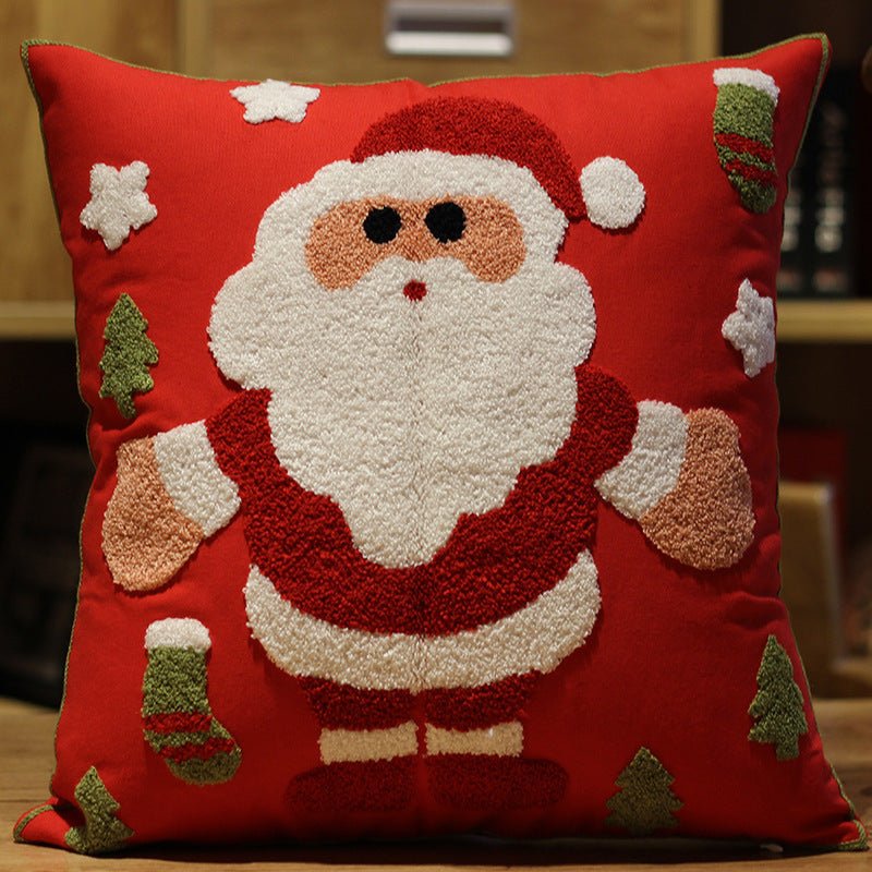 Christmas Gift New Year Cute Cartoon Office Cushion Throw Pillowcase - FushionX Techflex
