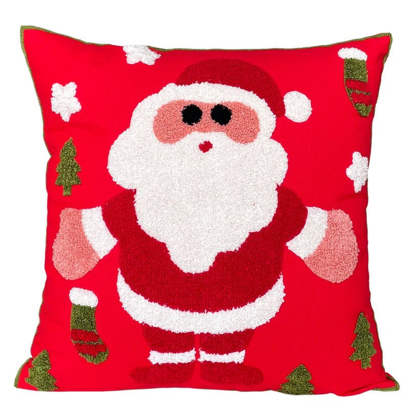 Christmas Gift New Year Cute Cartoon Office Cushion Throw Pillowcase - FushionX Techflex