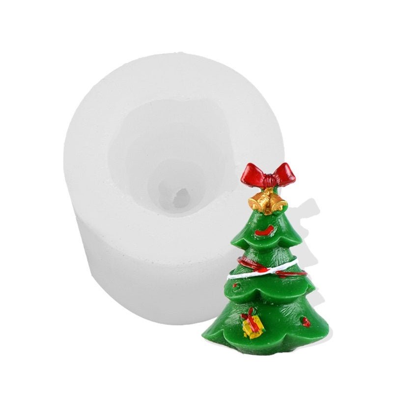 Christmas Tree Candle Mold Silicone Clay - FushionX Techflex