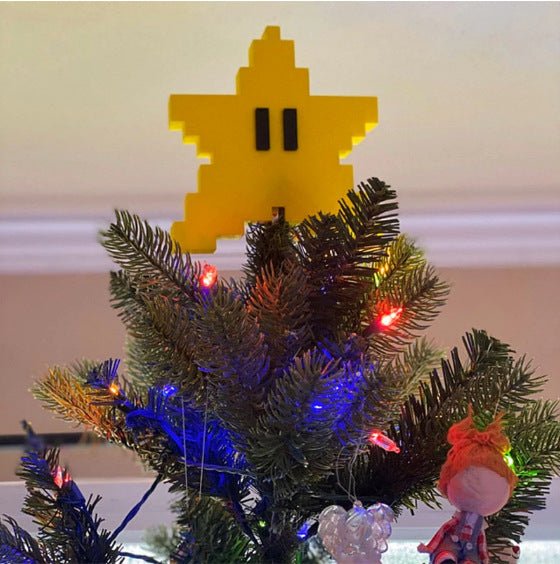 Christmas tree pixel starfish decoration - FushionX Techflex