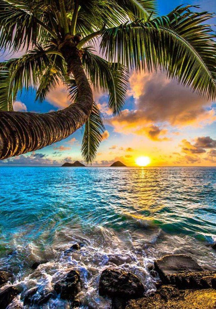 Diamond Painting, Reflection, Tree Decoration, Digital Oil Painting, Cross Stitch - FushionX Techflex