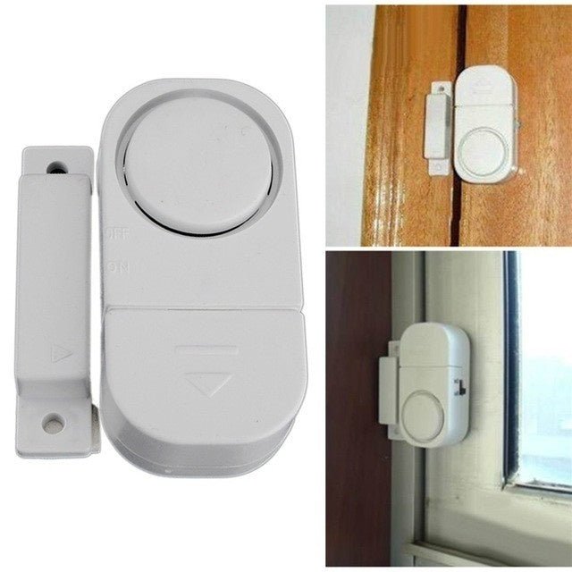 Door and Window Alarm Security Wireless Home Window Door Anti - theft Security Alarm System Magnetic Sensor - FushionX Techflex