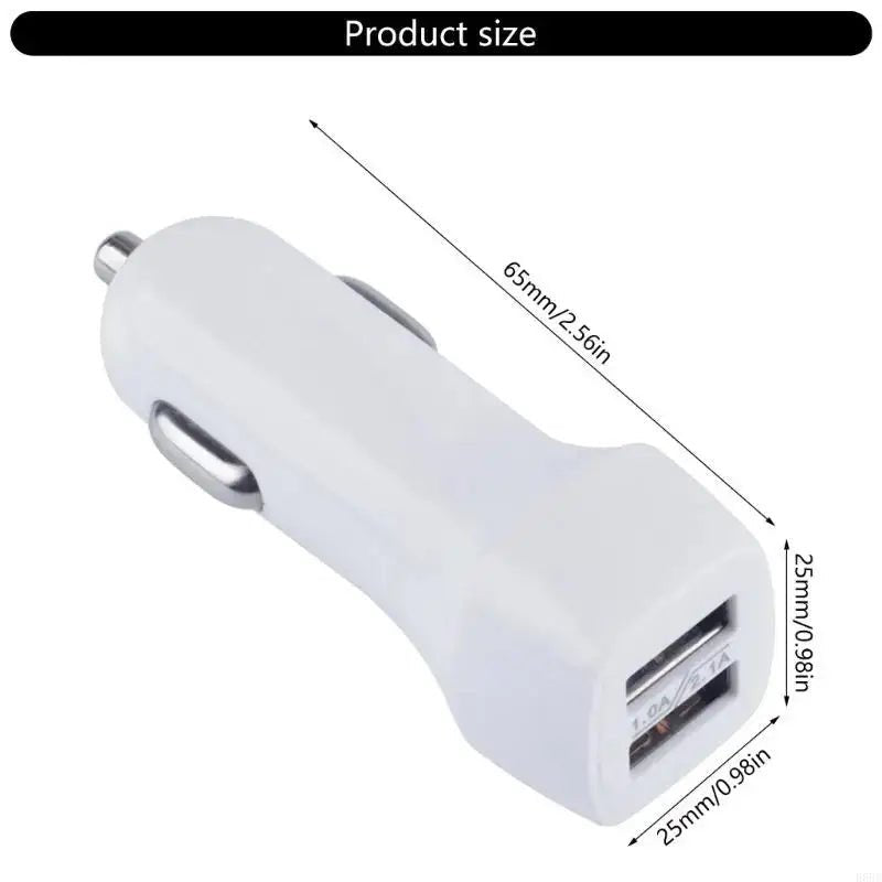 E65E Essential Car Smartphones Laptop Tablets Charger With Type C And Addtional USB Port - FushionX Techflex