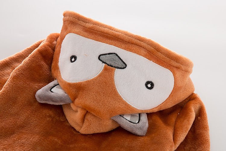 Flannel baby bathrobe - FushionX Techflex